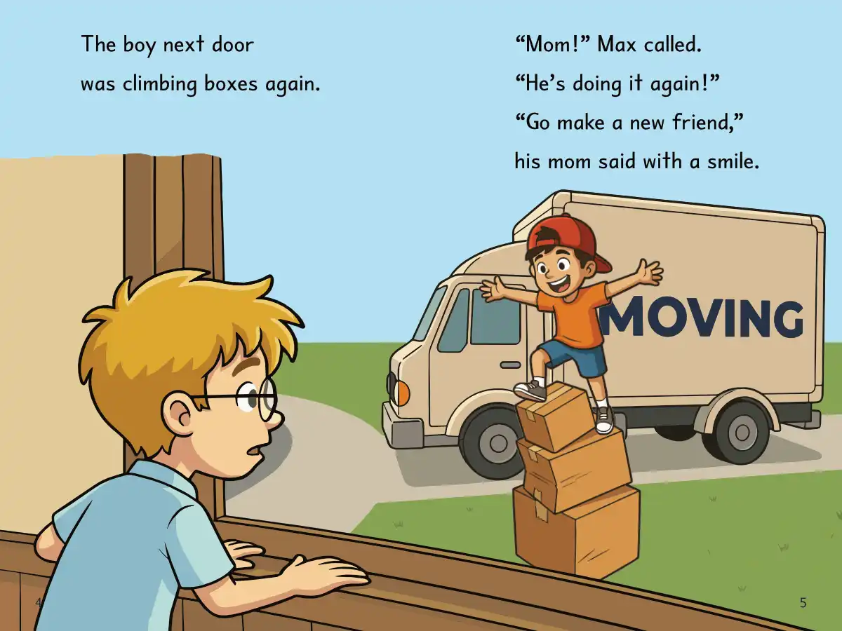 The Box Kids Book 1 — pages 4-5