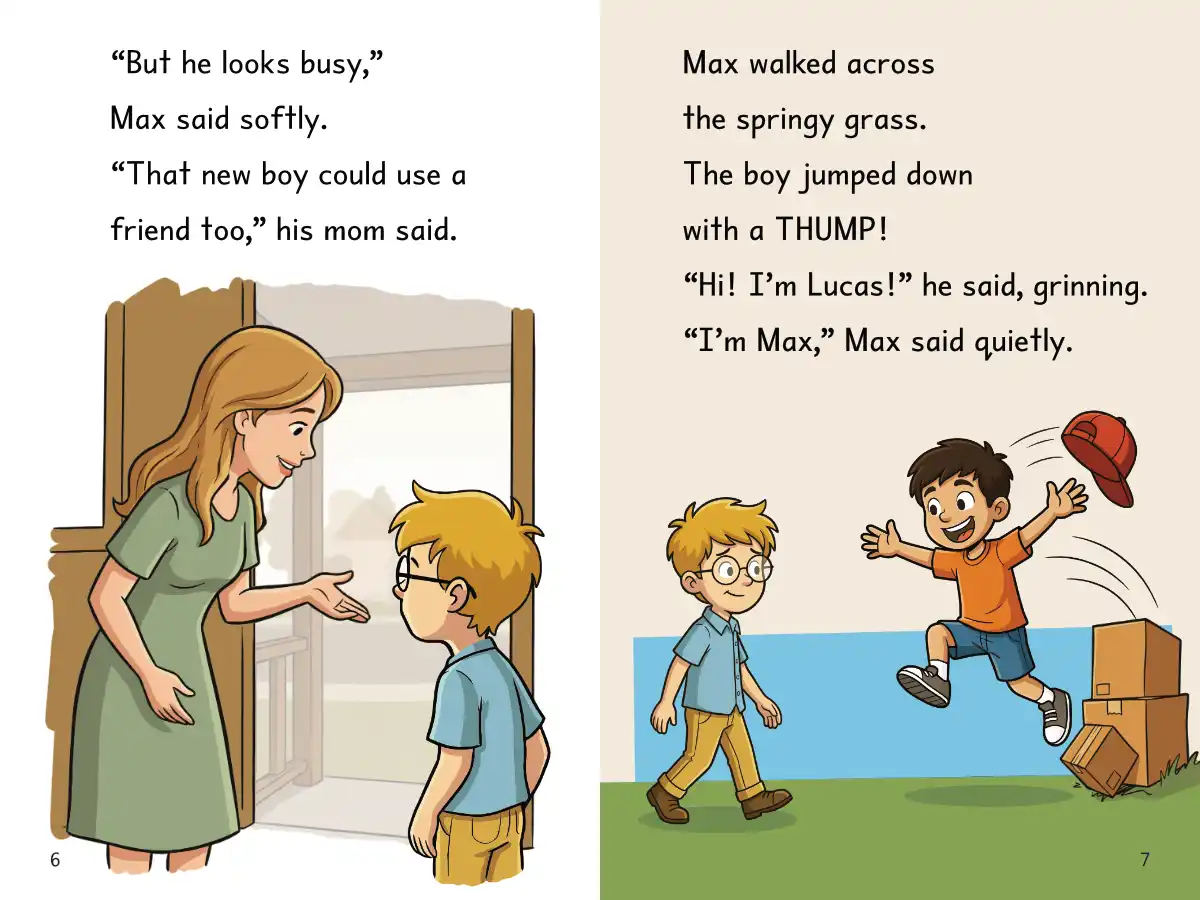 The Box Kids Book 1 — pages 6-7