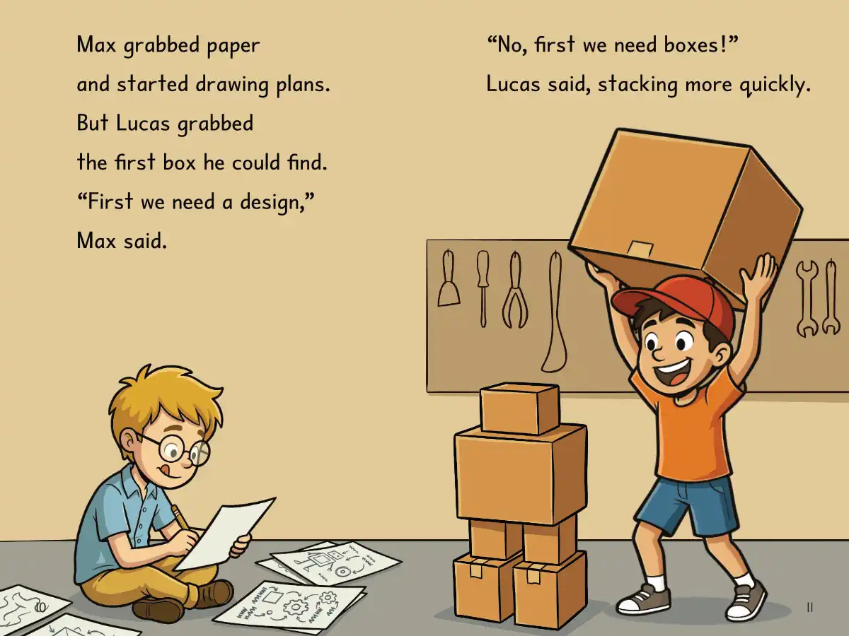 The Box Kids Book 1 — pages 10-11